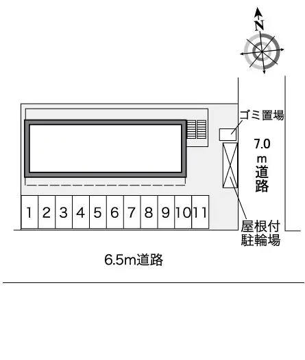 ★手数料０円★三郷市高州 月極駐車場